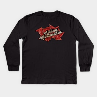 Asking Alexandria - Red Diamond Kids Long Sleeve T-Shirt